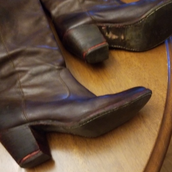 Frye brown leather boots - Picture 4 of 8